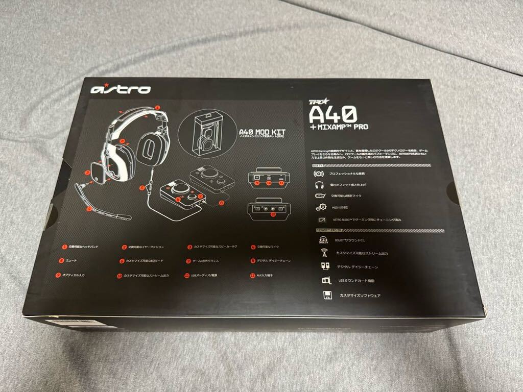 ASTRO A40ヘッドセット ゲーミングヘッドセット アストロ の画像2