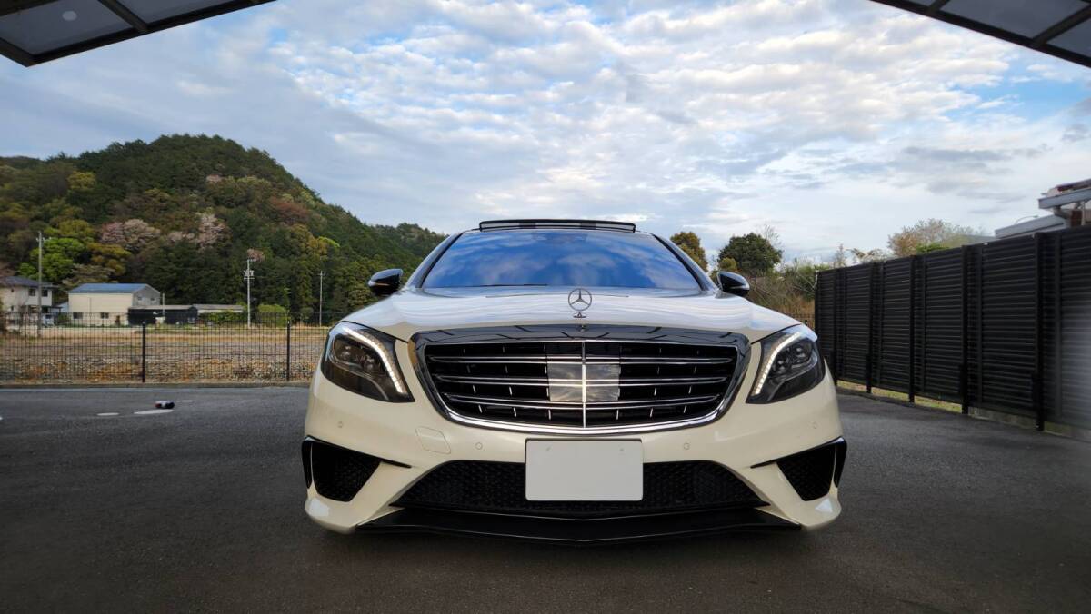 Ｓ６３仕様！ＺＥＥＳマフラー＆後席モニター＆フルアンビエントの豪華装備☆メルセデスベンツ S５５０Ｌ☆3本ステアリング☆サンルーフ！_画像2