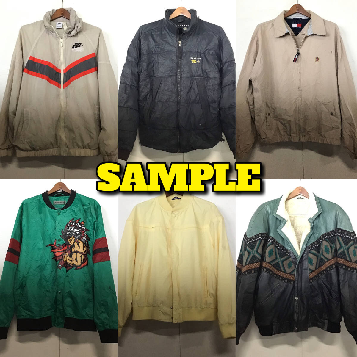 【T520】★大人気★ アメリカ古着卸オススメJACKET MIX200kg4ベールセット大特価目玉商品 80's90's00's アメカジ ヴィンテージ 仕入れの画像4