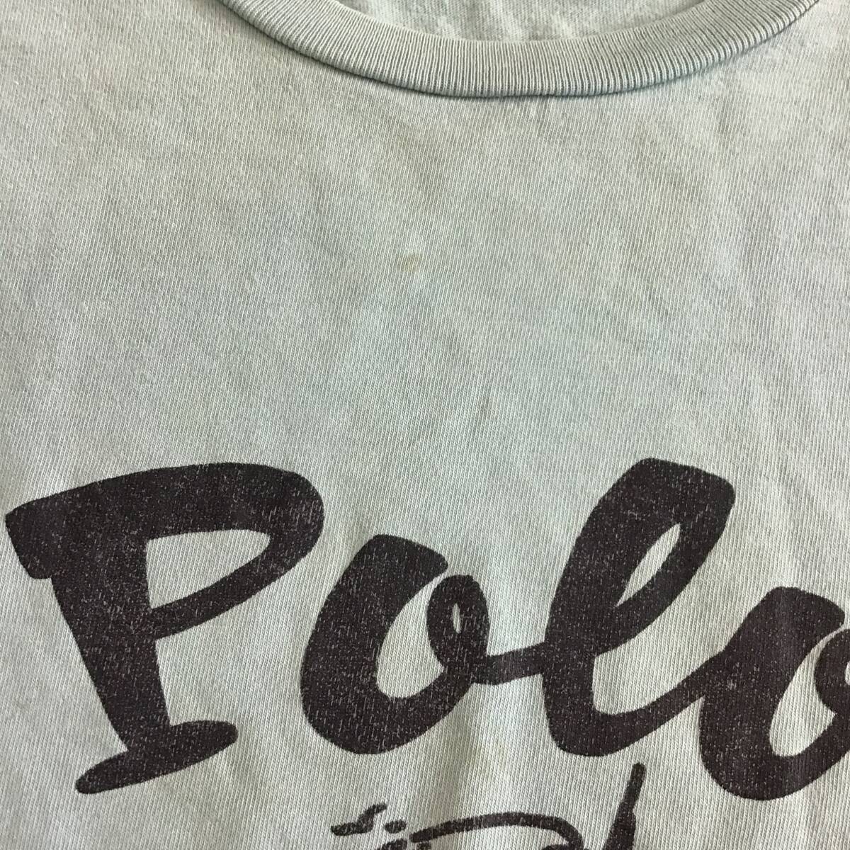 《 H 653》POLO Ralph Lauren ラルフローレン 半袖Tシャツ プリント Mサイズ トップス 1円スタート アメリカ古着 古着卸_画像10