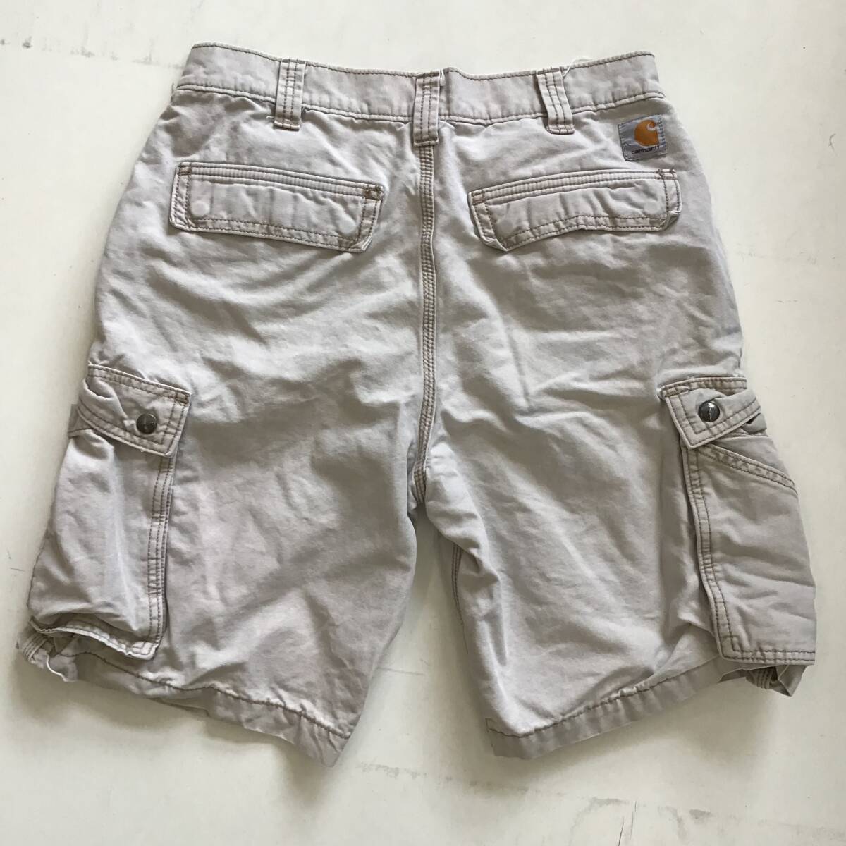 《 H 680》carhartt カーハート ショーツ 半ズボン ショートパンツ アウトドア レジャー サイズ32 ボトムス 1スタ アメリカ古着 古着卸_画像2