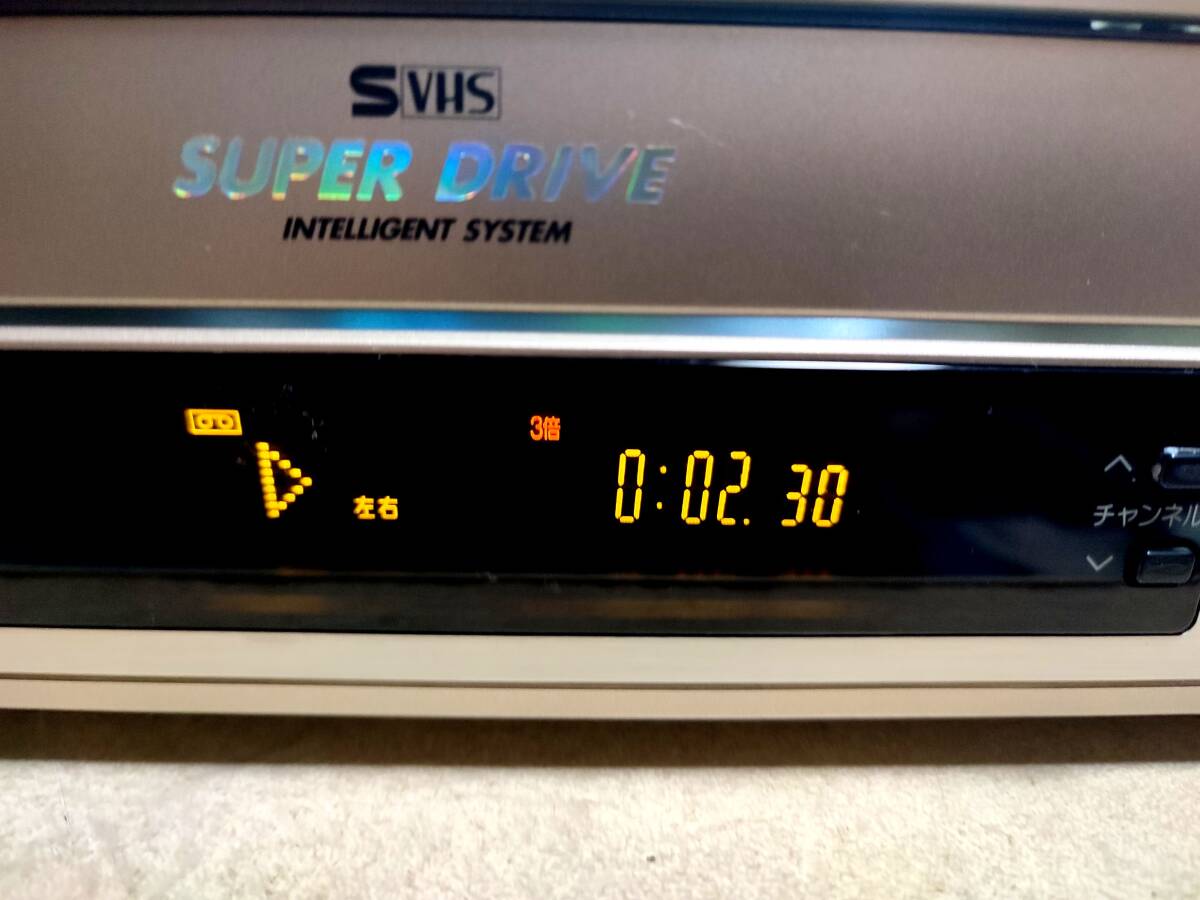 ●整備済み●高画質S-VHSビデオデッキ Panasonic NV-SB660 S-VHSビデオデッキ リモコン/取説CD付き パナソニックの画像4