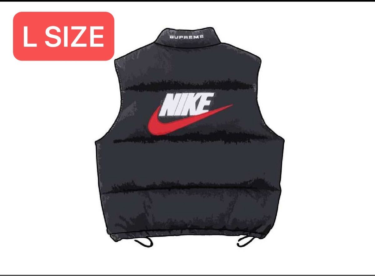 Supreme x Nike Denim Puffer Vest "Black"