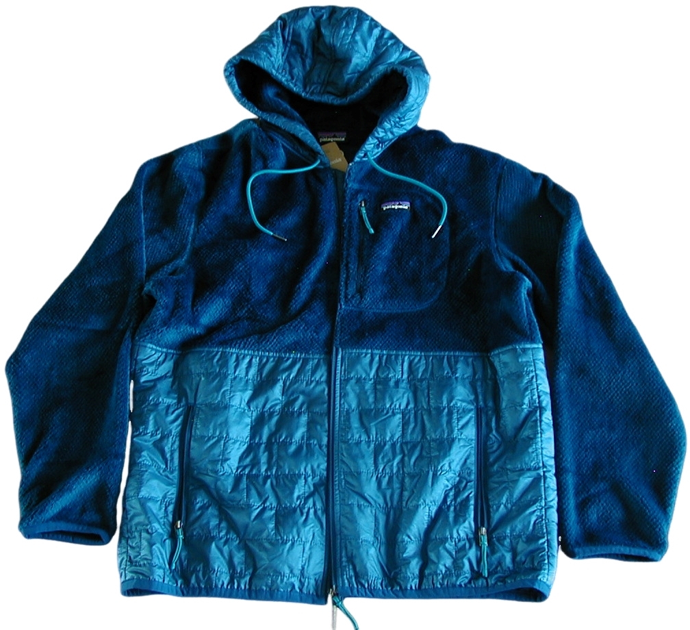 ■未使用■【新品L】パタゴニア M’s リツール・ハイブリッド・フーディ■ Patagonia Lagom Blue (LMBE) ■_画像3