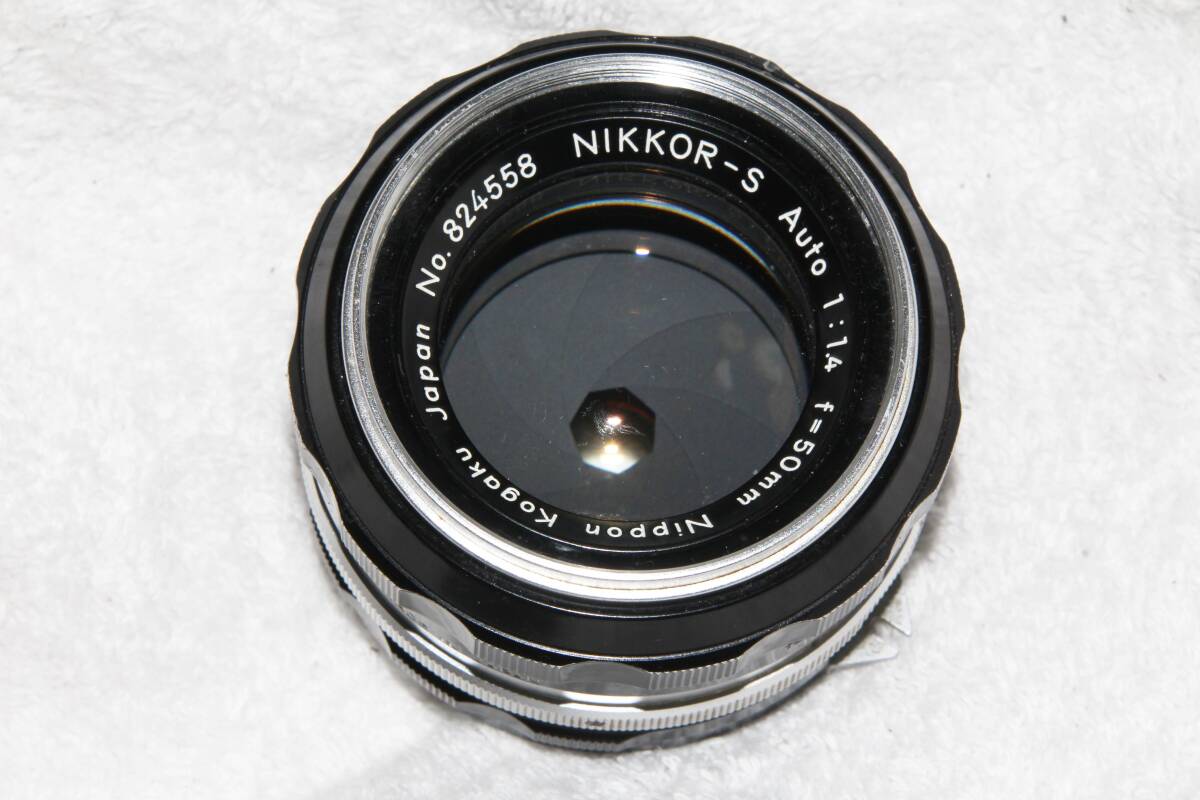 ニコン Nikon ニッコール NIKKOR-S Auto 50mm F1.4 非Ai 山爪_画像4