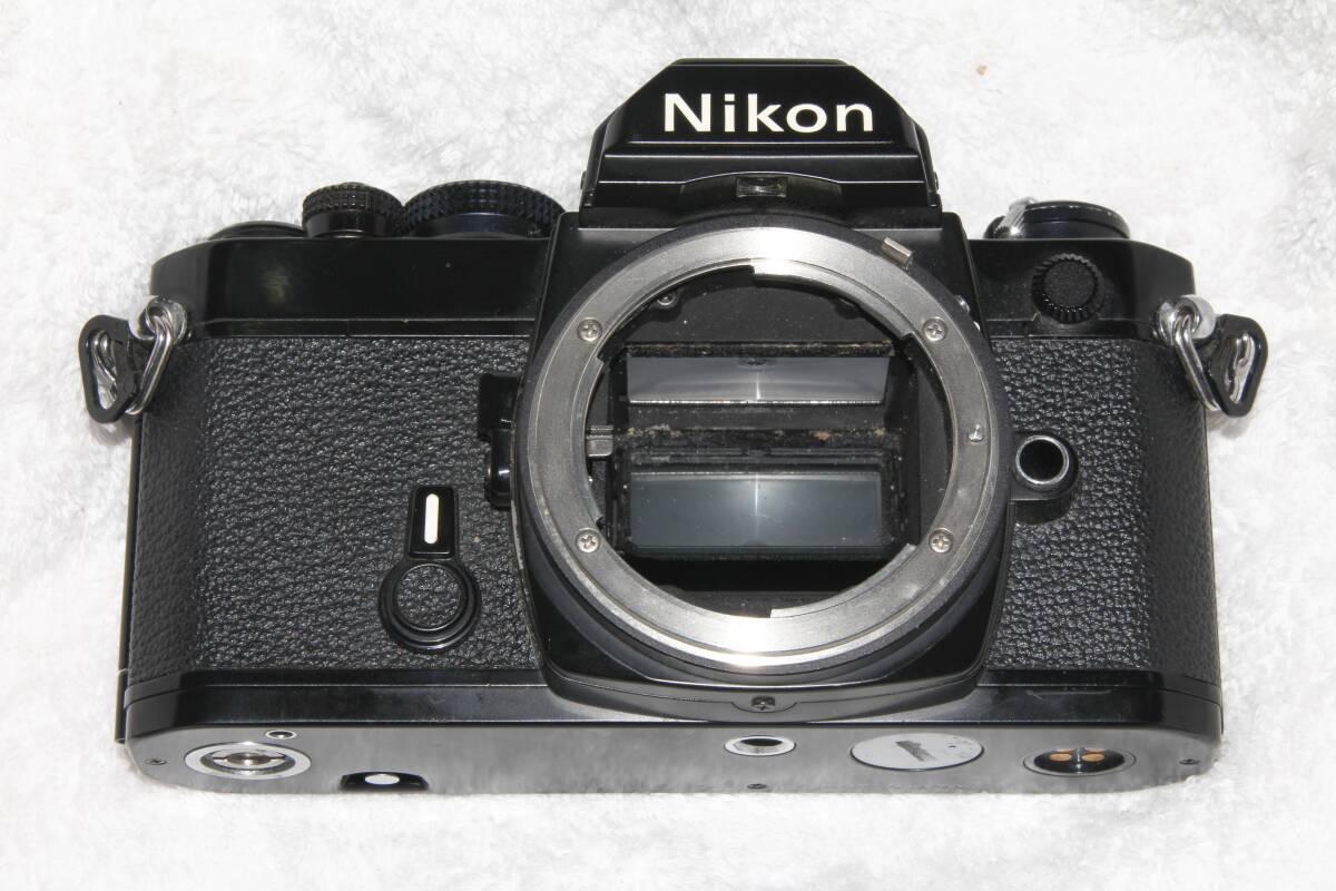 ニコン Nikon FM ブラック ボディ 後期型 良好_画像3