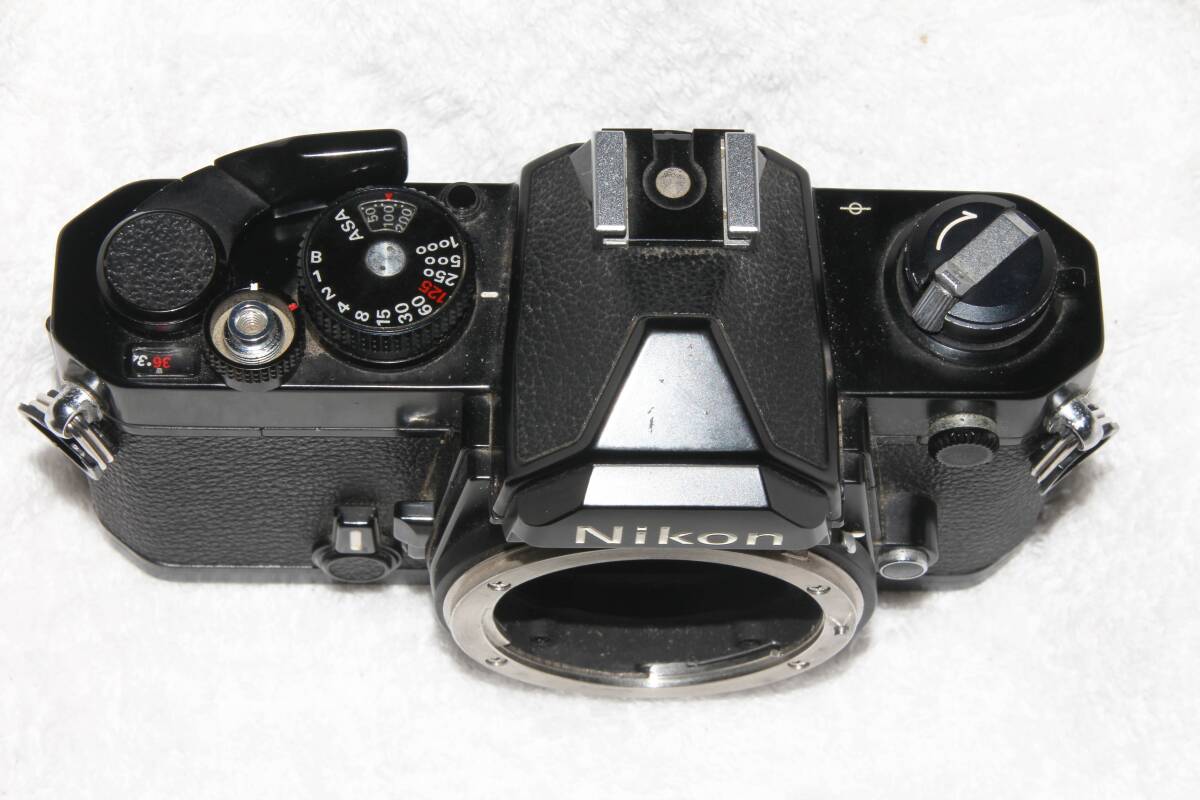 ニコン Nikon FM ブラック ボディ 後期型 良好_画像4