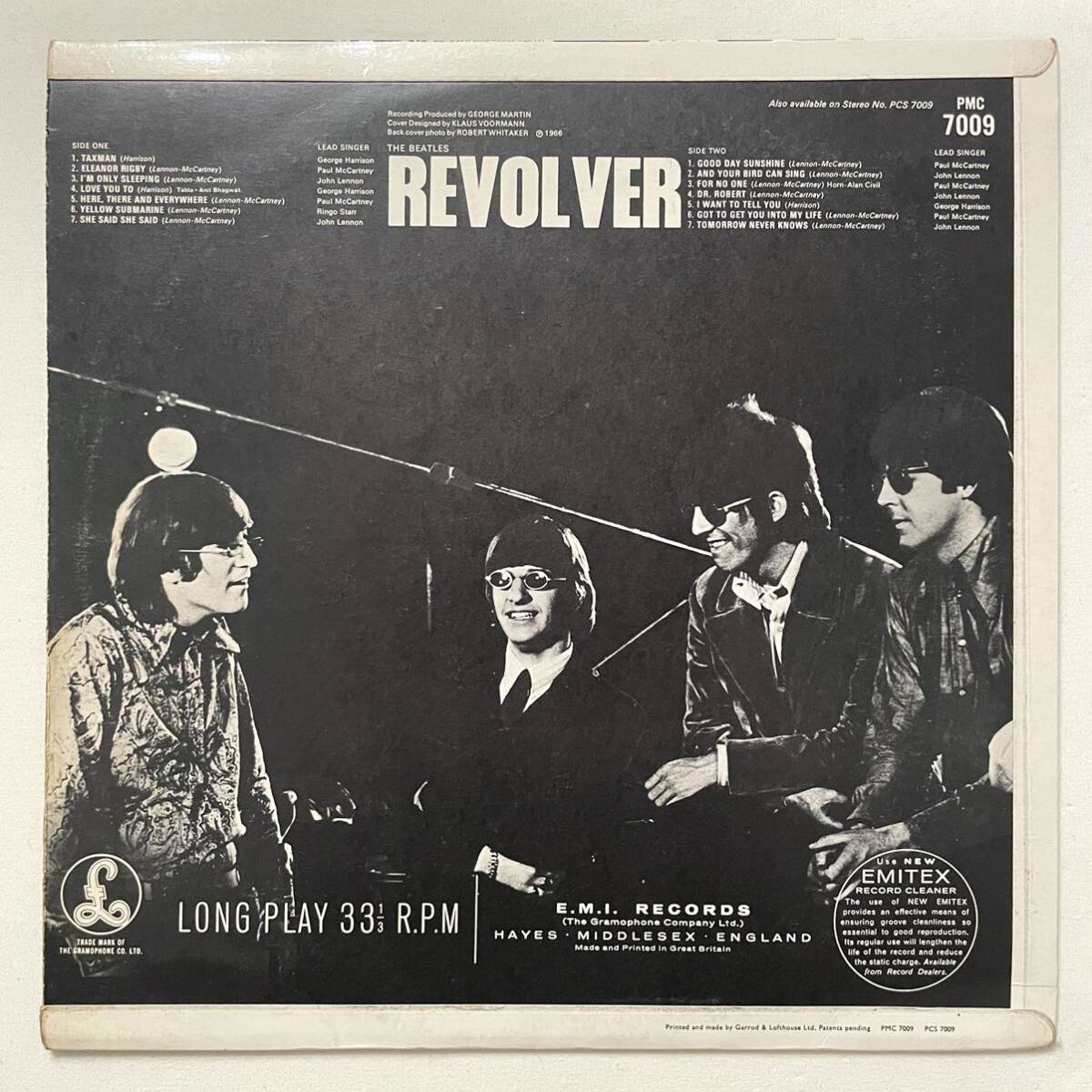  beautiful goods UKorg MONOmato2/2 LP THE BEATLES / REVOLVER UK original record PMC7009 The * Beatles record 