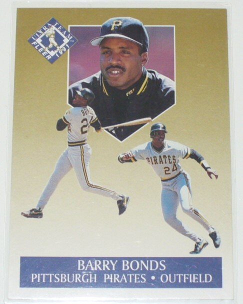 FLEER 1991/ULTRA TEAM/PITTSBURGH PIRATES.OUTFIELD*BARRY BONDS(1 OF 10)の画像1