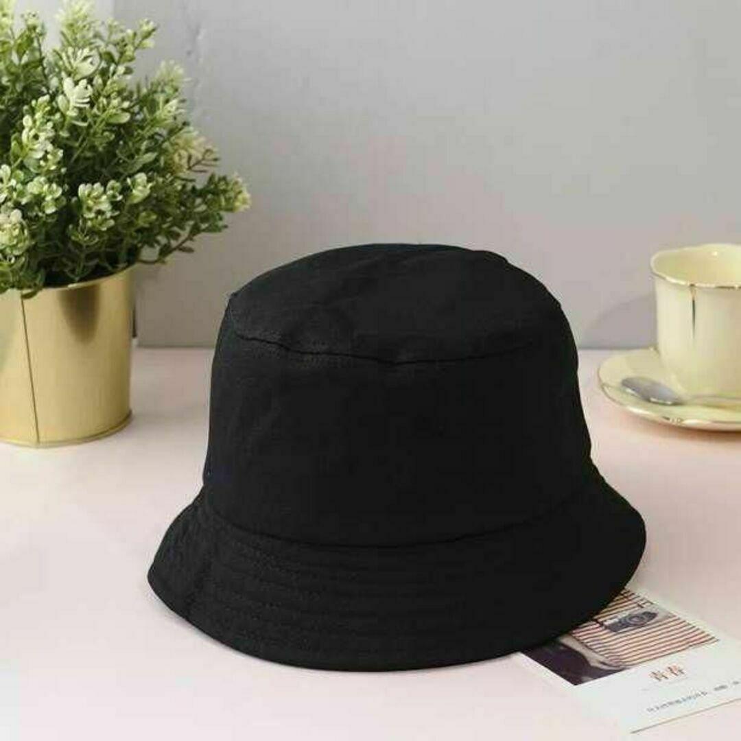 バケットハット 帽子 XL 韓国 オルチャン ユニセックス 男女兼用 黒 大きめの画像7