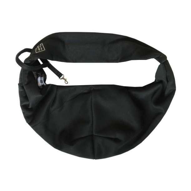 ブラック ペットスリング 小型犬 猫 抱っこ紐 バッグ シンプル おしゃれ 人気_画像5