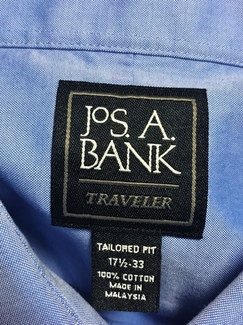 新品 2.3万円 JOS.A.BANK ジョスエーバンク ビジネスシャツ ドレスシャツ ワイシャツ テーラード 用 スーツ 用 ビジネス用 大きいサイズ_画像2