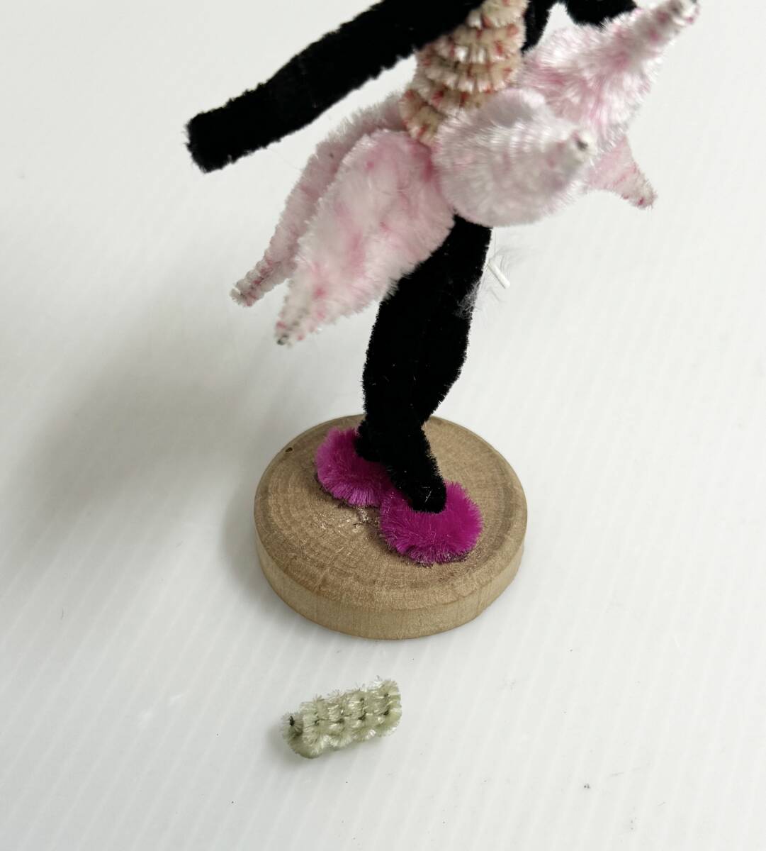 昭和レトロなモール人形色々・ポーズ人形・箱付きあり・ウサギさん・女の子・スキー・花籠・ジャンク品の画像7
