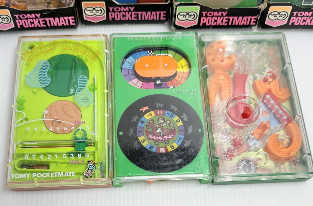  old Tommy * pocket Mate 7 kind * baseball * basketball * Golf * sumo * horse racing * maze * junk * analogue game * board game series 