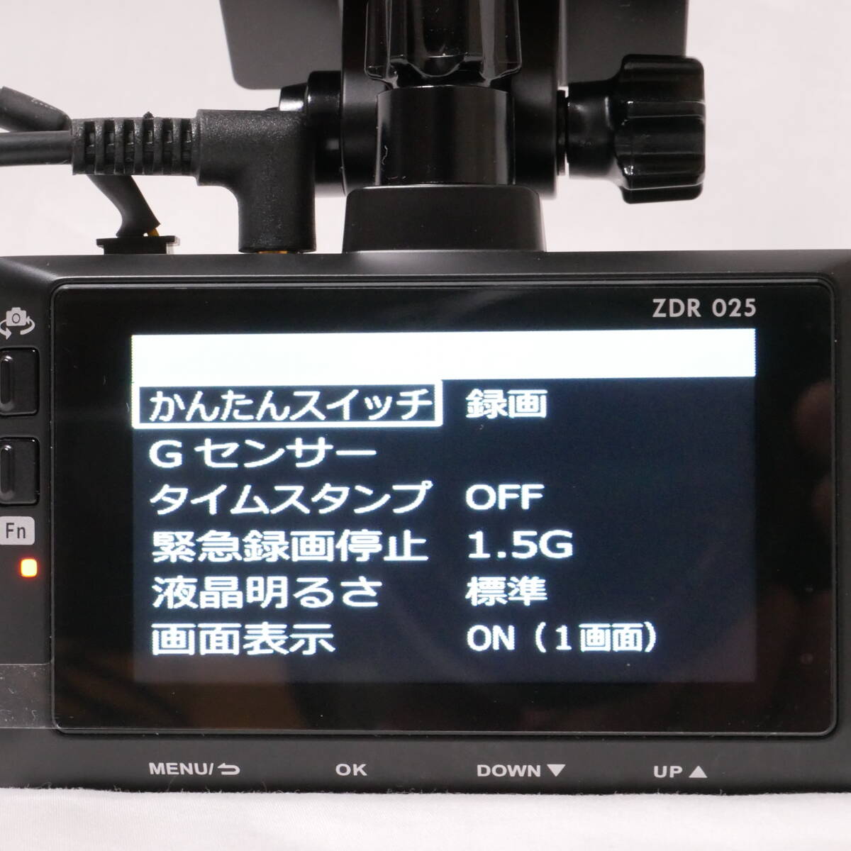 ◆COMTEC コムテック ZDR-025 前後2カメラ GPS搭載高性能ドライブレコーダー 32GBマイクロSD◆