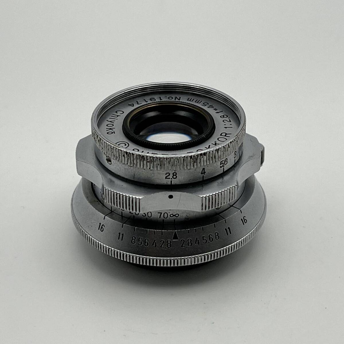 希少 ミノルタ CHIYOKO SUPER ROKKOR 5cm F2.8 ライカLマウント 希少 ミノルタ CHIYOKO SUPER ROKKOR 5cm F2.8 ライカLマウント