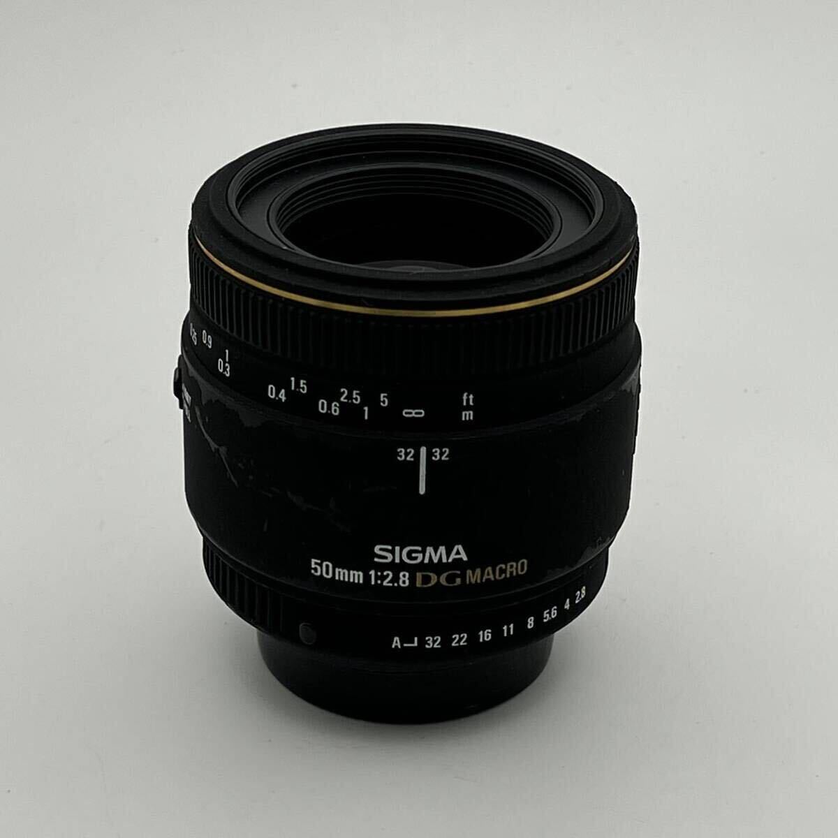 SIGMA MACRO 50mm F2.8 EX DG シグマ マクロ PENTAX ペンタックス Kマウント フルサイズ対応 標準マクロレンズの画像1