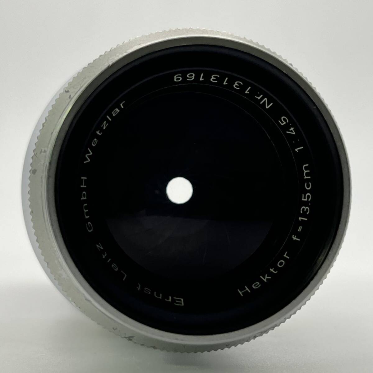 Hektor 13.5cm f4.5 ヘクトール 135mm Ernst Leitz GmbH Wetzlar Leica ライカ Mマウント 1955年 ドイツ製 望遠レンズ_画像10