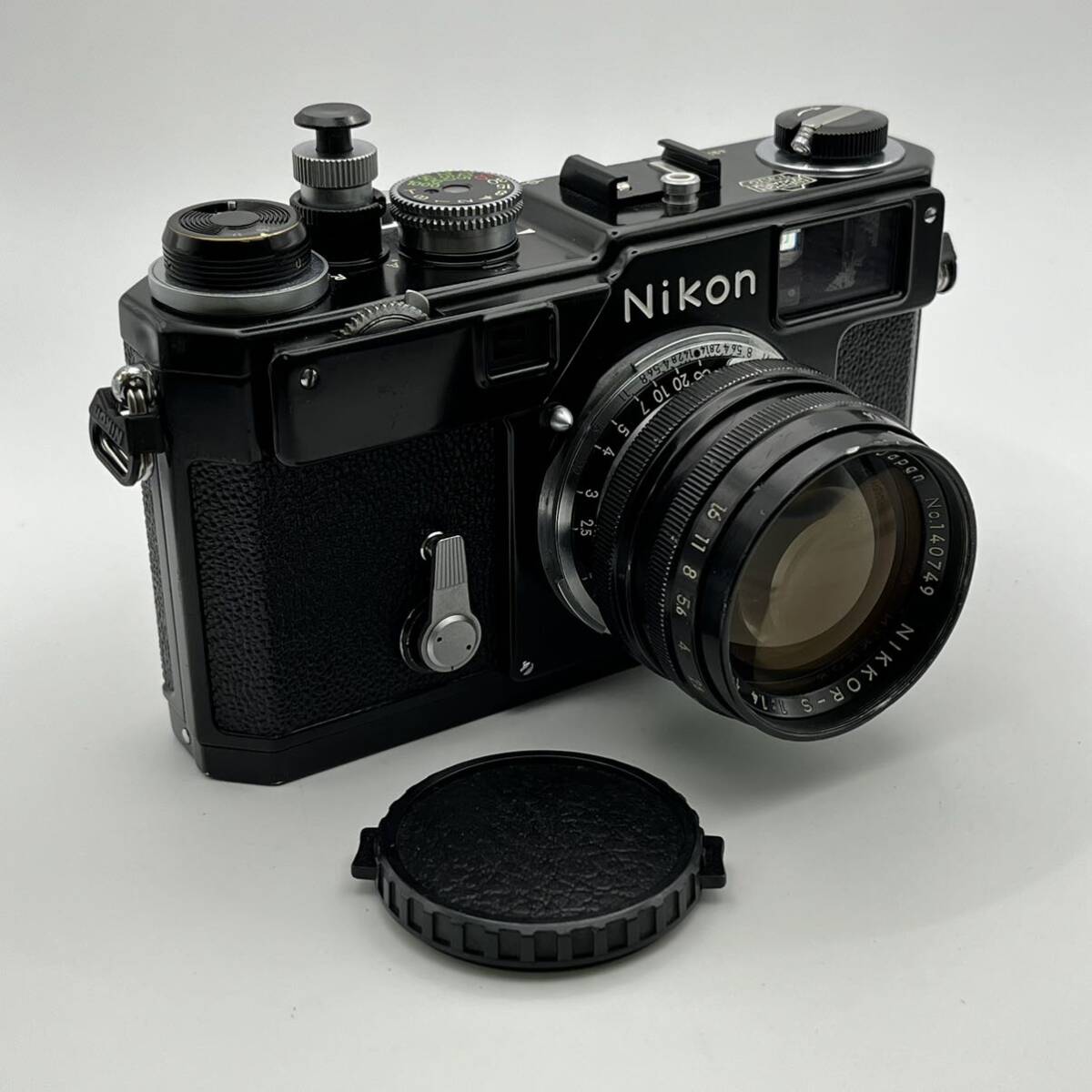 Nikon S3 Olympic Black Paint ニコン S3 オリンピック ブラックペイント Nikon Sマウント + NIKKOR-S 50mm f1.4 オリンピックニッコール_画像1