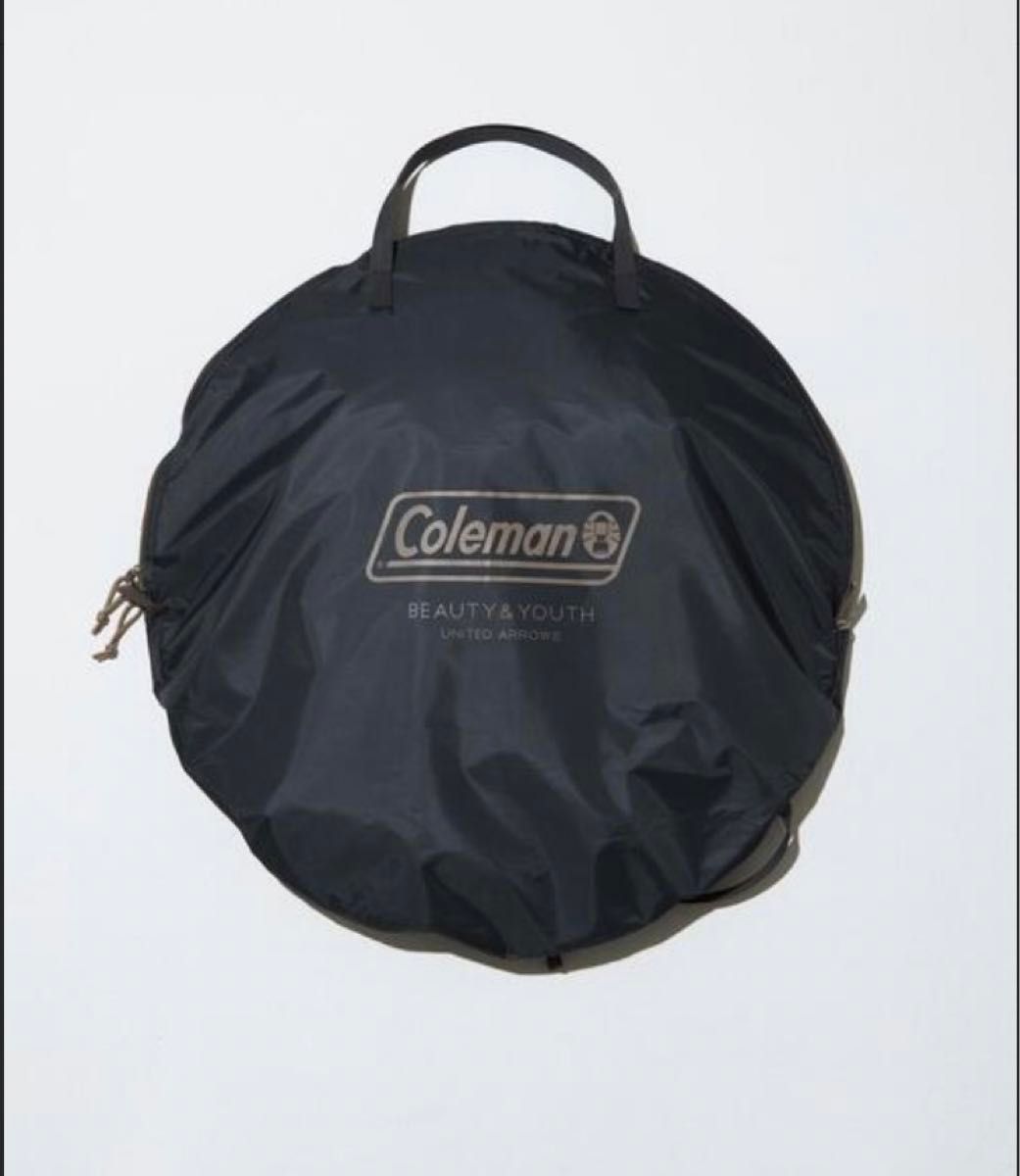 新品　coleman コールマン　別注　限定　B&Y アローズ　テント　シェード　ブラック　テント キャンプ　花見　サンシェード