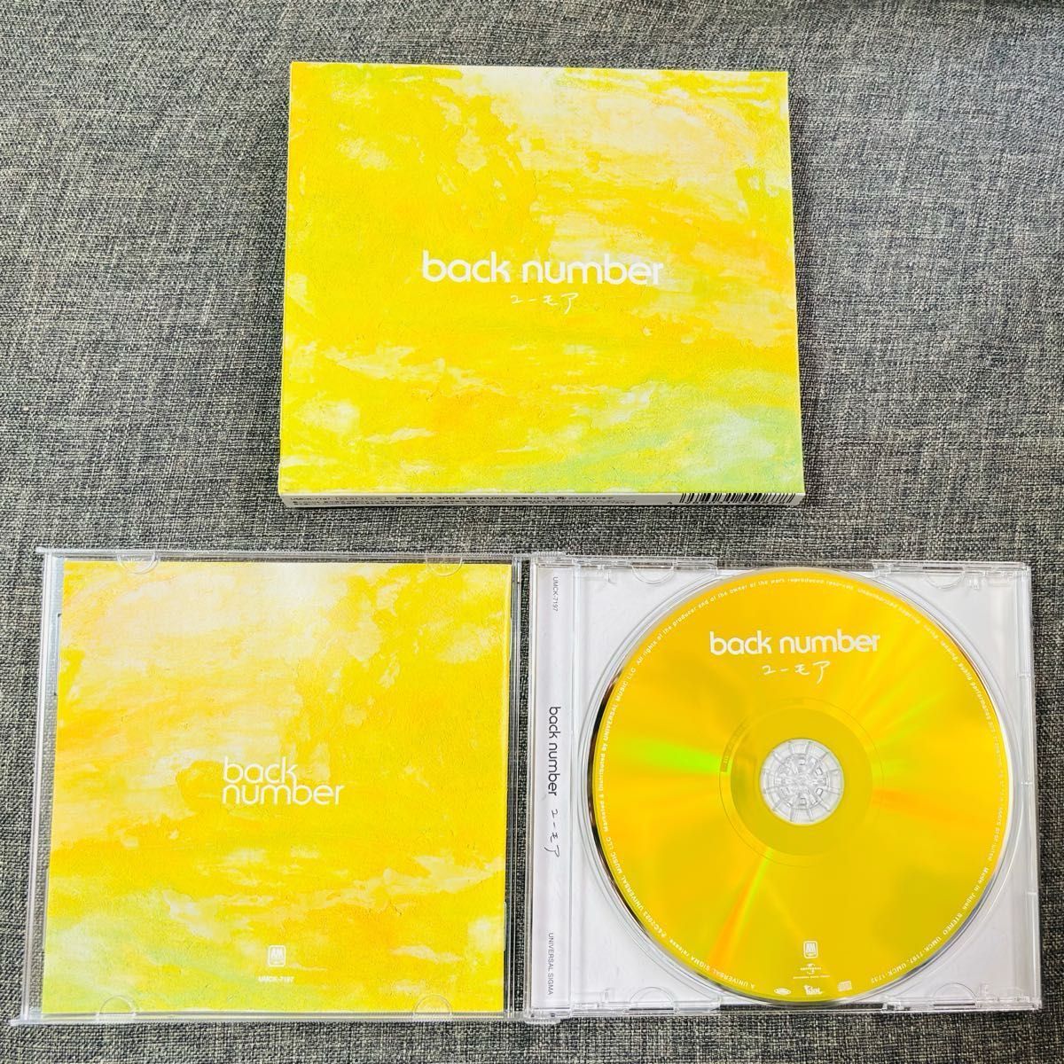back number CD ユーモア 通常盤