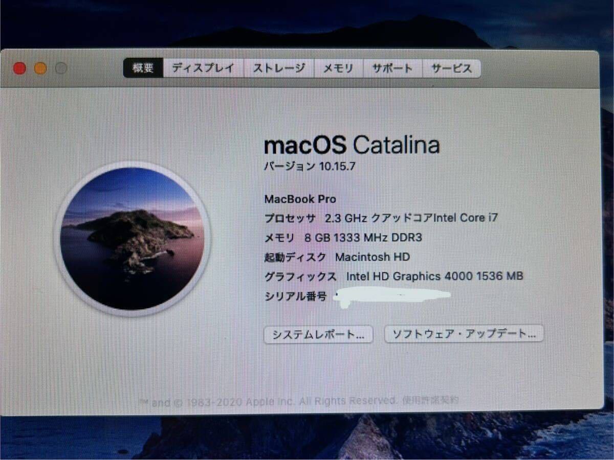 Apple MacBook Pro 15.4インチ　i7_画像10