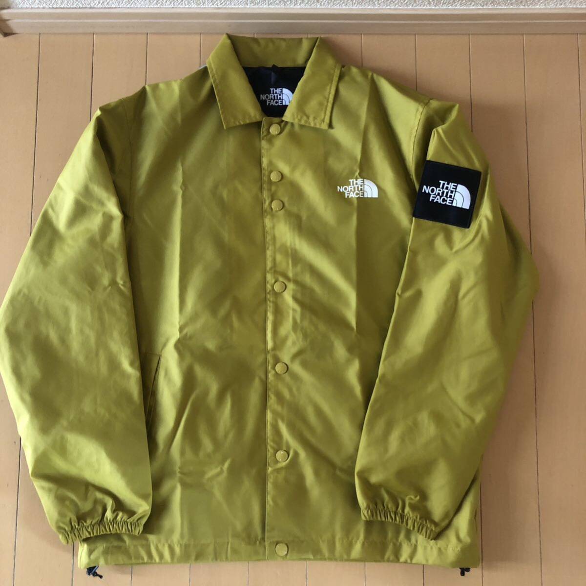 THE NORTH FACE NP72130 Sサイズ コーチジャケット Jacket イエロー_画像1