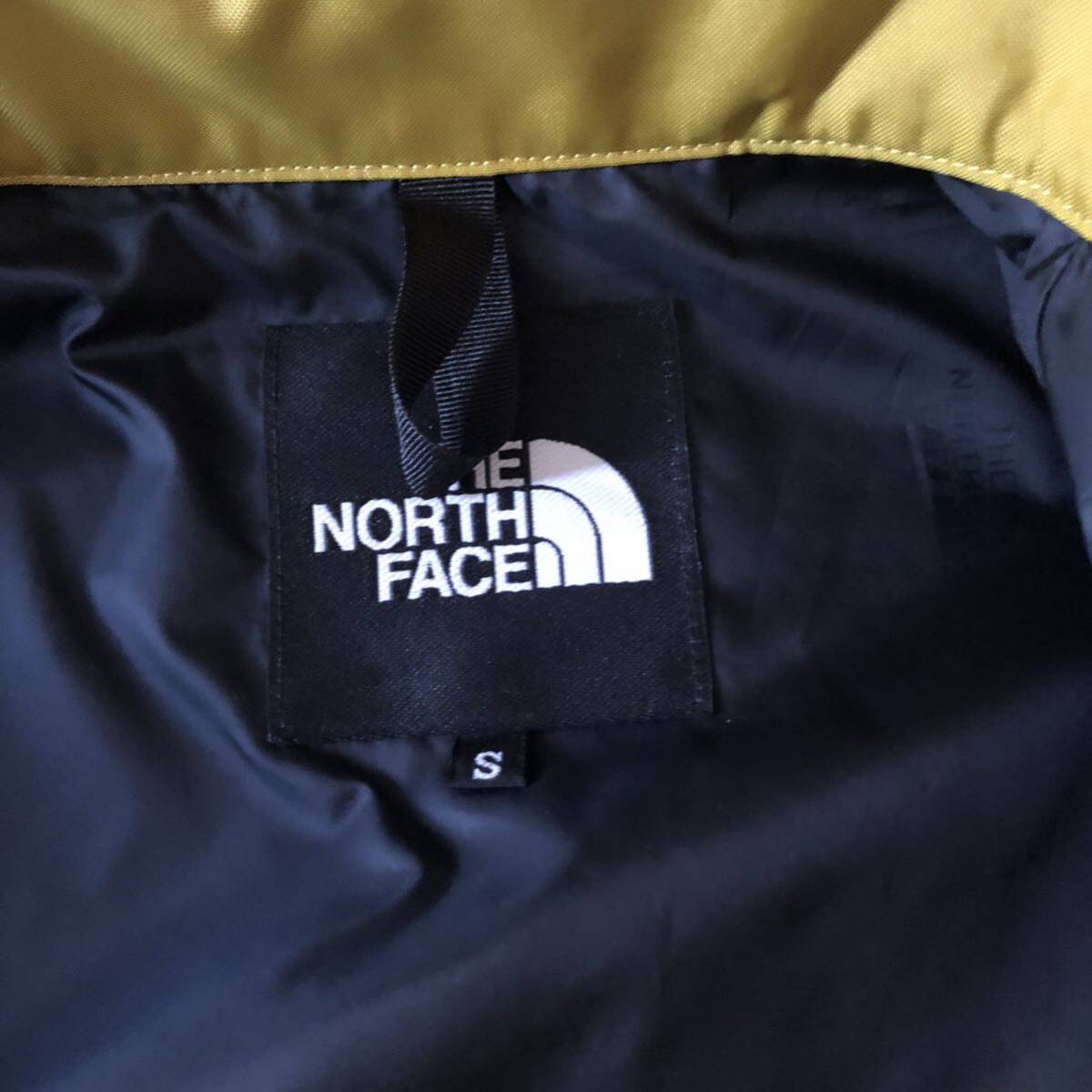 THE NORTH FACE NP72130 Sサイズ コーチジャケット Jacket イエロー_画像5