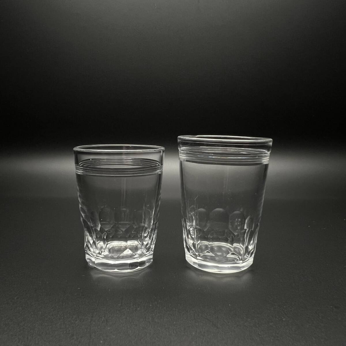 【25%OFF】 、5.0cm 4.7cm ショットグラス Chauny Baccarat ショニー バカラ 【2客セット】 おちょこ フランス クリスタル オールドバカラ リキュール 工芸ガラス