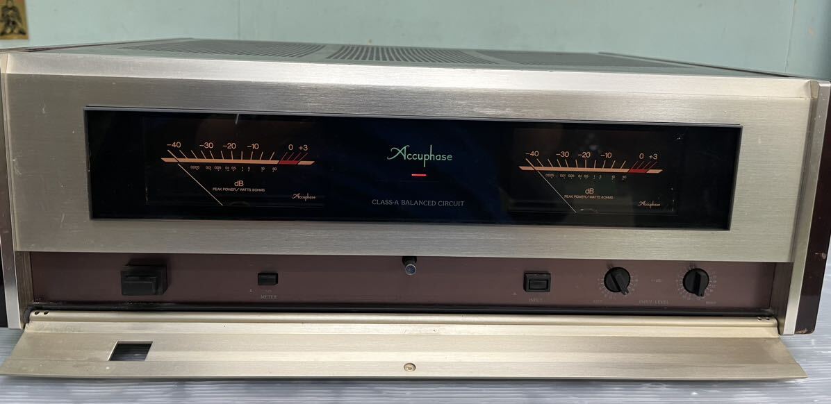 ジャンク品　Accuphase　アキュフェーズ　P-102　パワーアンプ　ステレオパワーアンプ _画像2