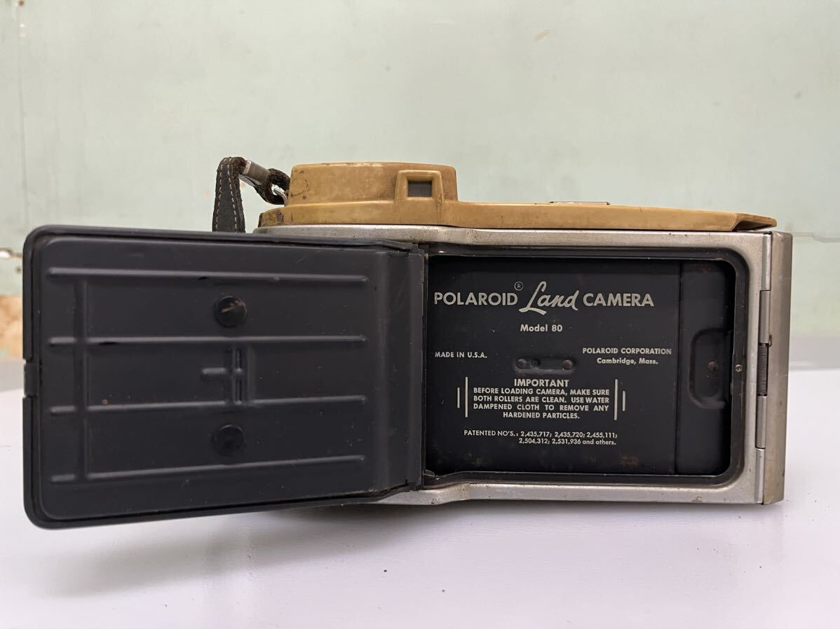 ジャンク品 希少  ポラロイド Polaroid Land Camera model 80A の画像5