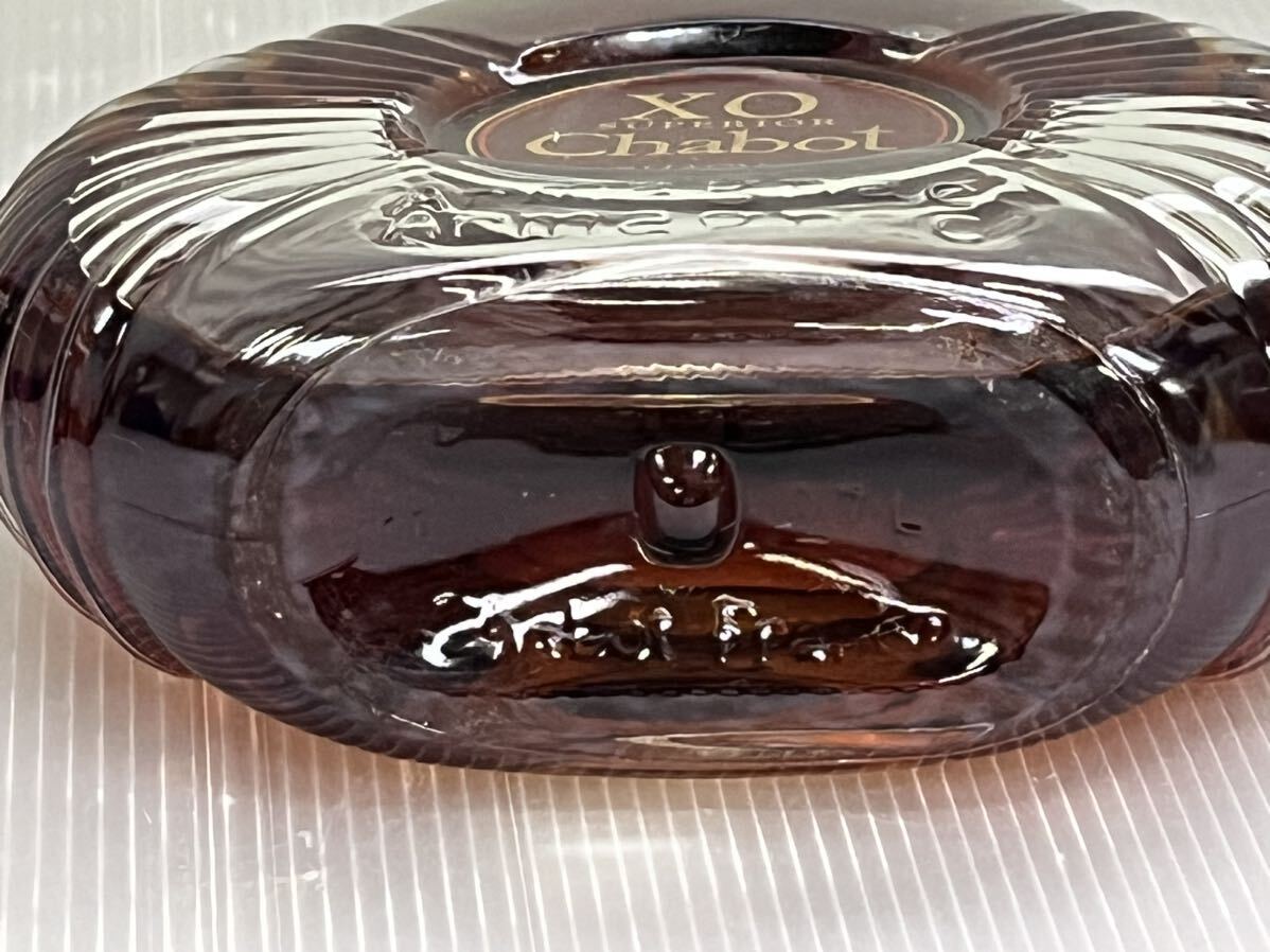 自宅保管品 シャボー XO アルマニャック Chabot ARMAGNAC XO 度数:40% 内容量:700ml 古酒 未開栓の画像3