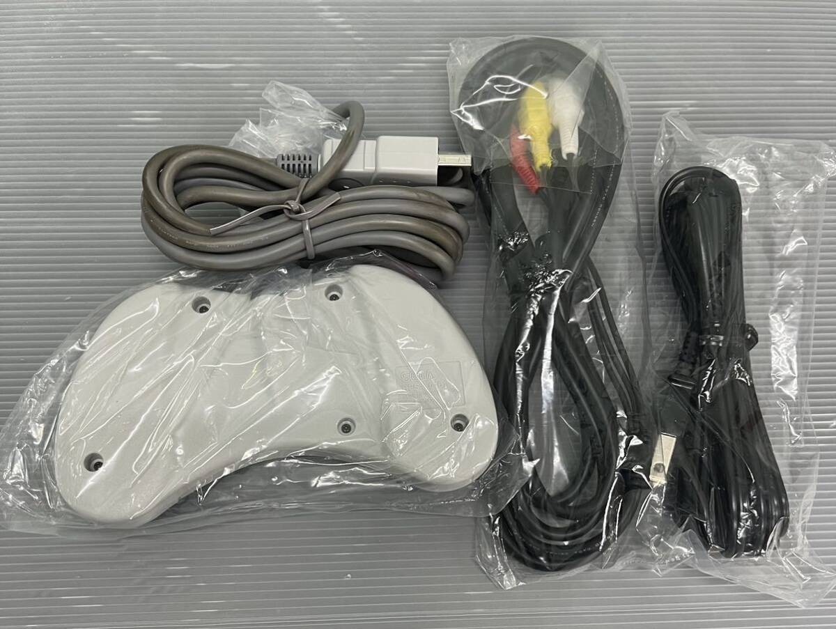 ★新品未使用品★ SEGASATURN セガサターン 本体 HST-0019 コントローラー ゲームソフト未開封SEGA の画像4