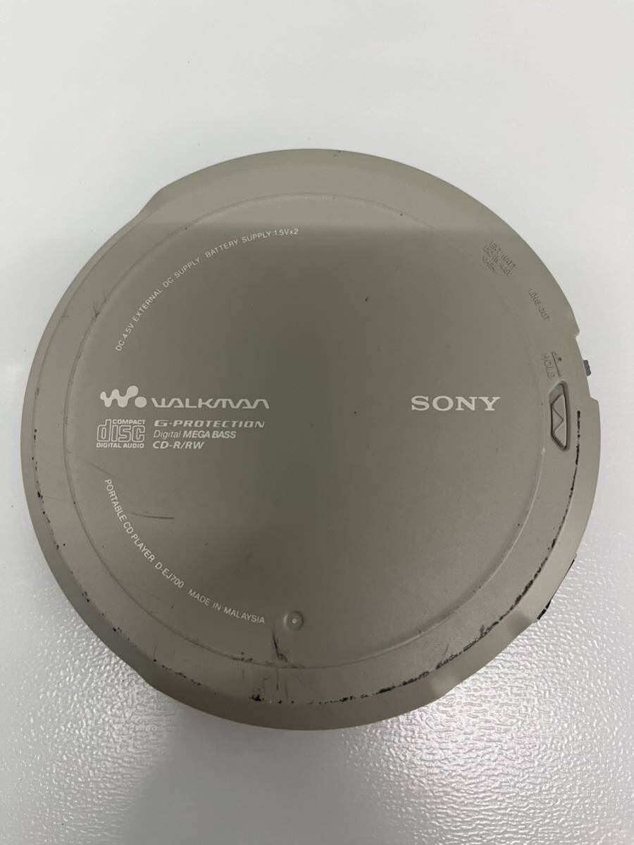 ジャンク品　SONY ソニー D-EJ700　CDウォークマン ポータブルCDプレーヤー WALKMAN CD_画像4