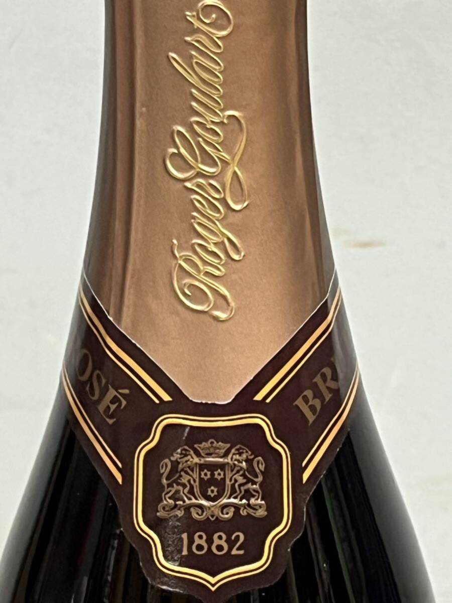 古酒 未開栓 Roger Goulart ロジャーグラート カヴァ ロゼ ブリュット スパークリングワイン750ml 12度 自宅保管品の画像5