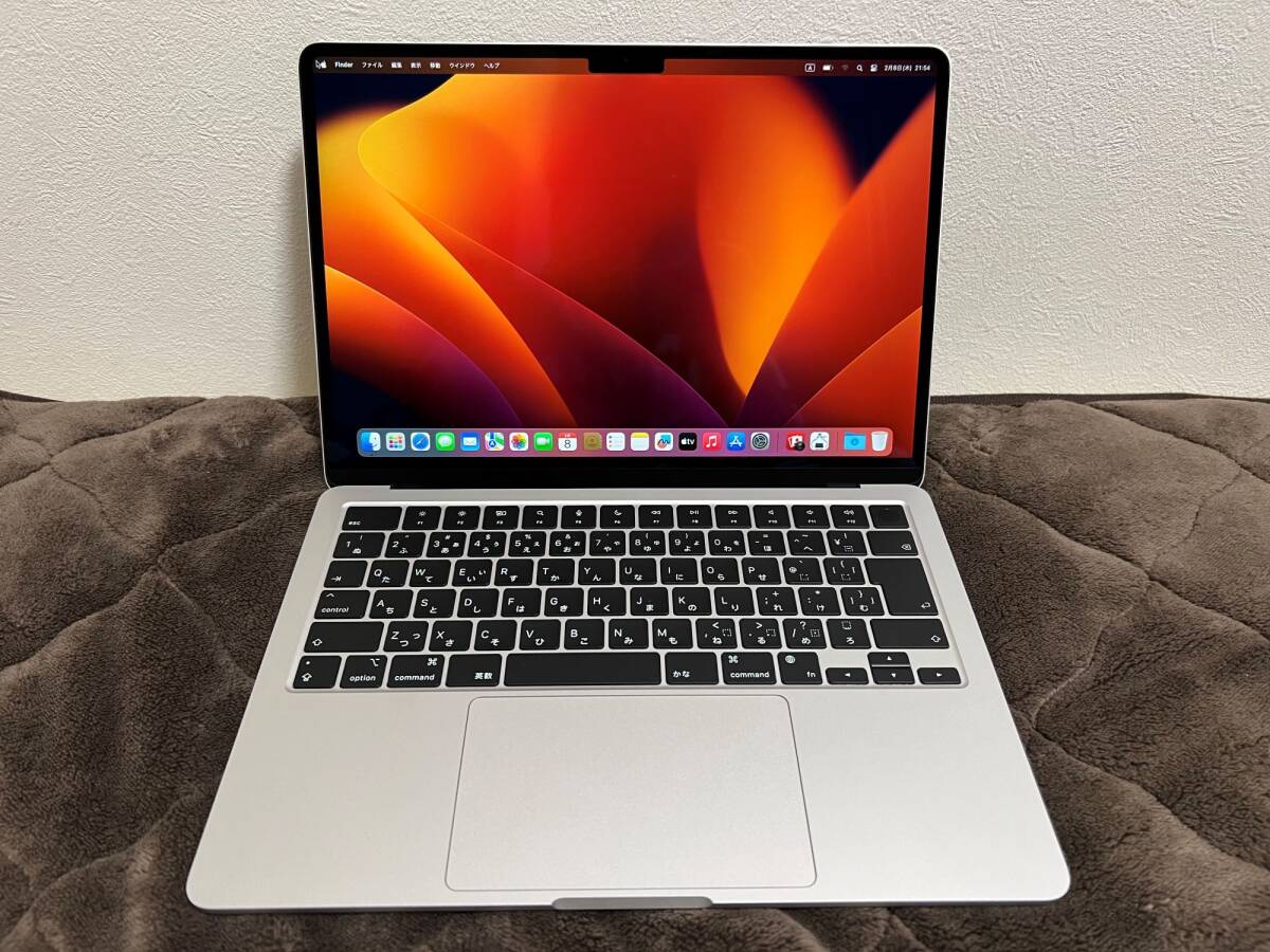 MacBook Air 13インチ M2 メモリー8GB SSD 256GB 10Core GPU シルバーの画像1