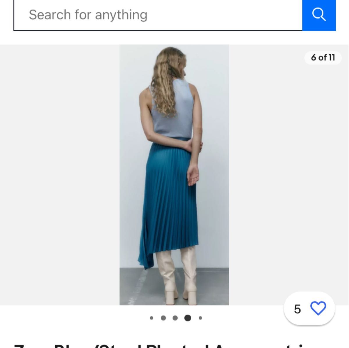 スペイン発送 ZARA アシンメトリーミディスカート 今季新作! プリーツドアシンメトリー ウィズミディスカート (ZARA)|Yahoo