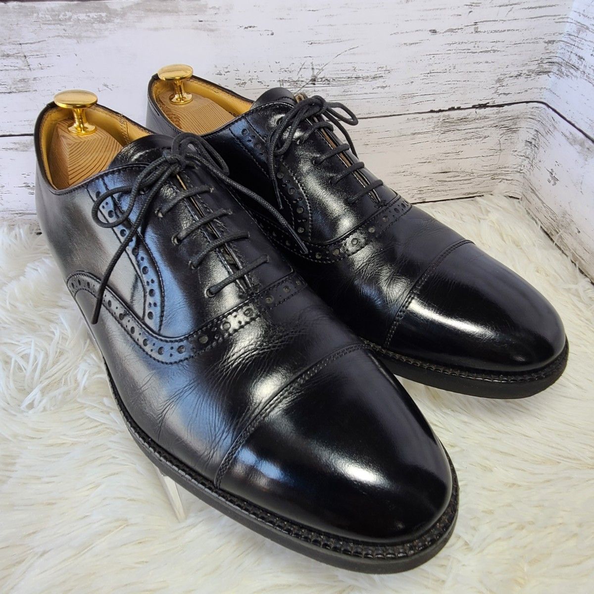 美品 26 5【BURBERRY LONDON】バーバリー ストレートチップ 美品 26 5【BURBERRY LONDON】バーバリー ストレートチップ