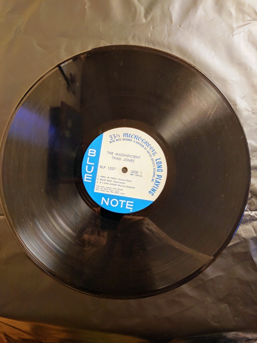 Thad Jones サド ジョーンズ The Magnificent MONO 青白US盤の画像5