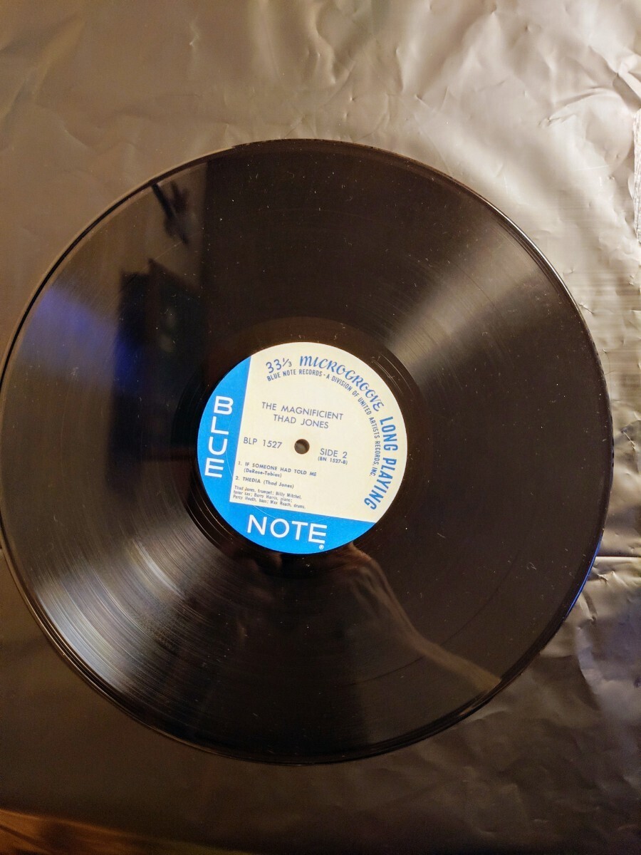 Thad Jones サド ジョーンズ The Magnificent MONO 青白US盤の画像4