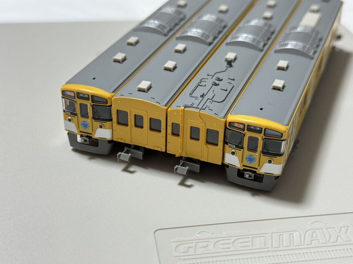 グリーンマックス 西武9000系 戸袋窓閉鎖 基本4両セット 訳あり 鉄道模型Nゲージ西武鉄道の画像1