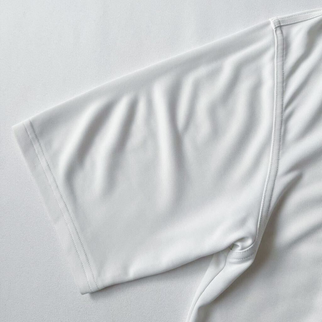 アンダーアーマー UNDER ARMOUR 吸汗速乾 ストレッチ ポロシャツ US SM (日本L) ホワイト ブラック 半袖 シャツ の画像7