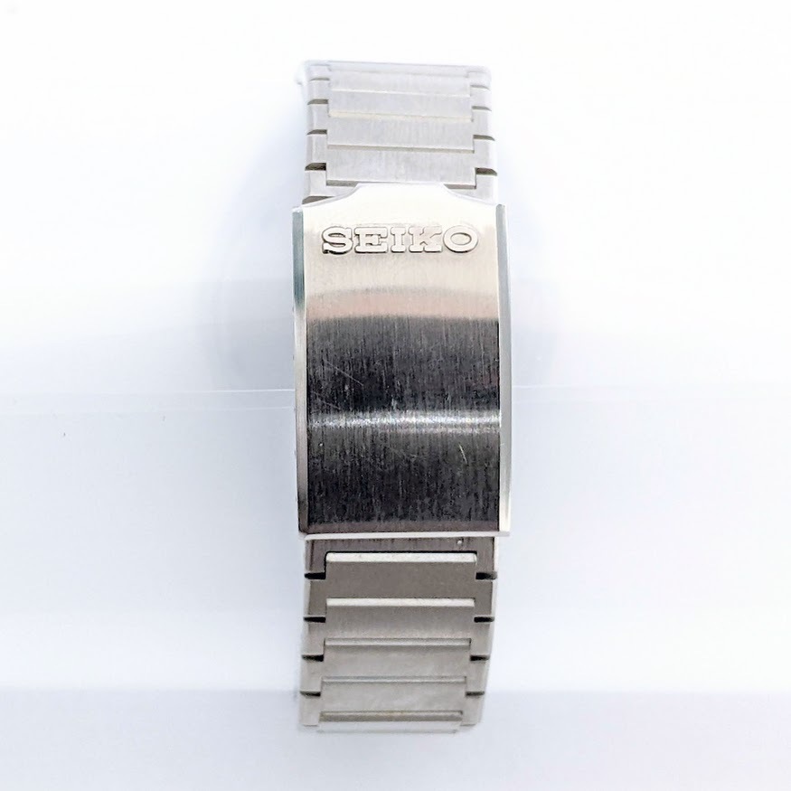 【18718】SEIKO 5 セイコー ファイブ ACTUS アクタス SS 6106-7690 自動巻き デイデイト 25石 3針 青文字盤 ブルー シルバーカラー 稼働品の画像5