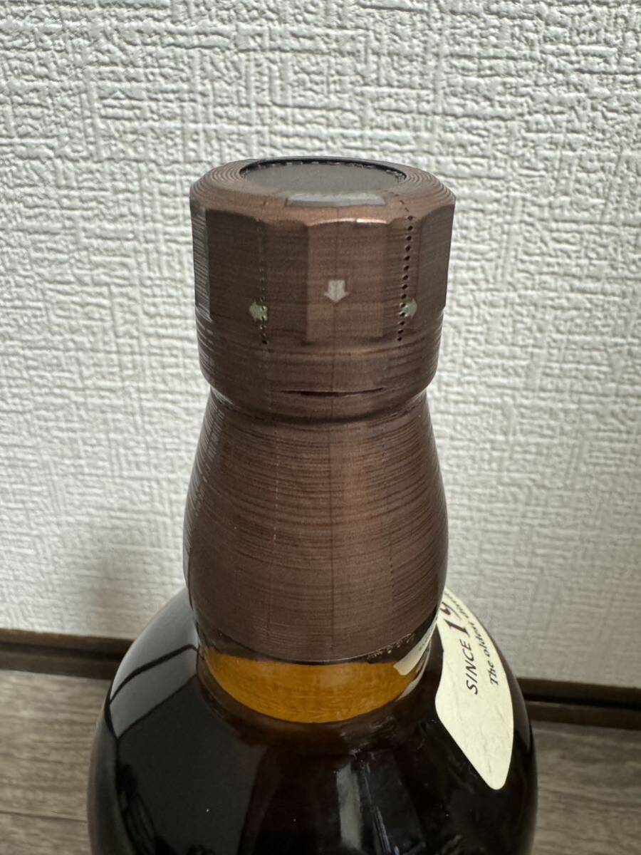 新品未開封 サントリーシングルモルトウイスキー （山崎）700ｍｌ アルコール分43％ 山崎蒸溜所謹製 箱無しの画像3