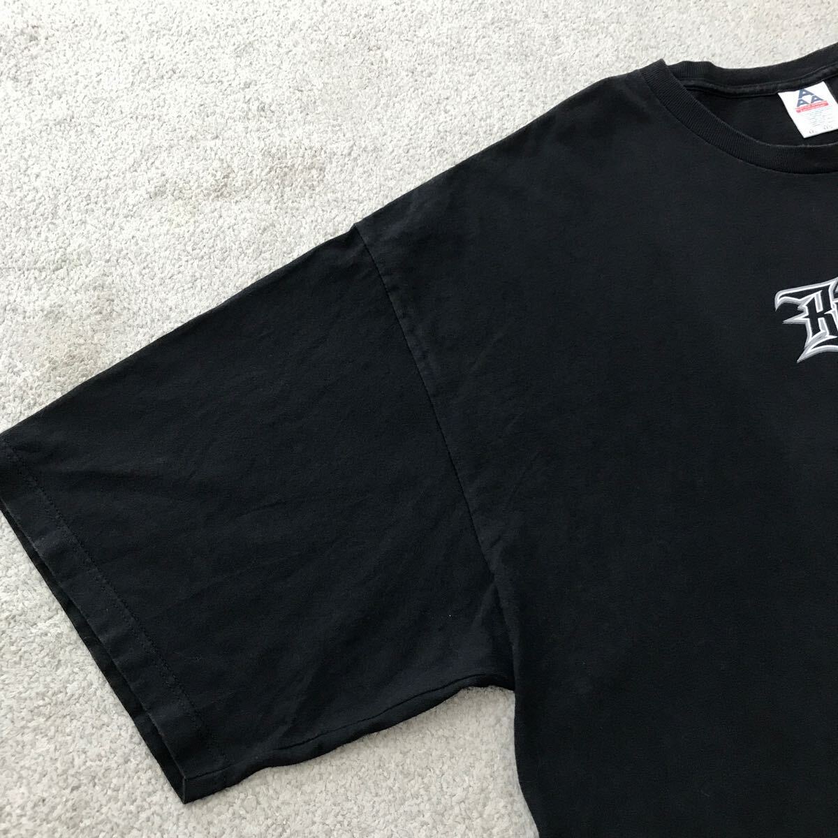 90s Rollin Hard ローリンハード ESCALADE キャデラック グラフィック Tシャツ アメ車 エスカレード Tee AAA 黒 4XL ビッグサイズ_画像7