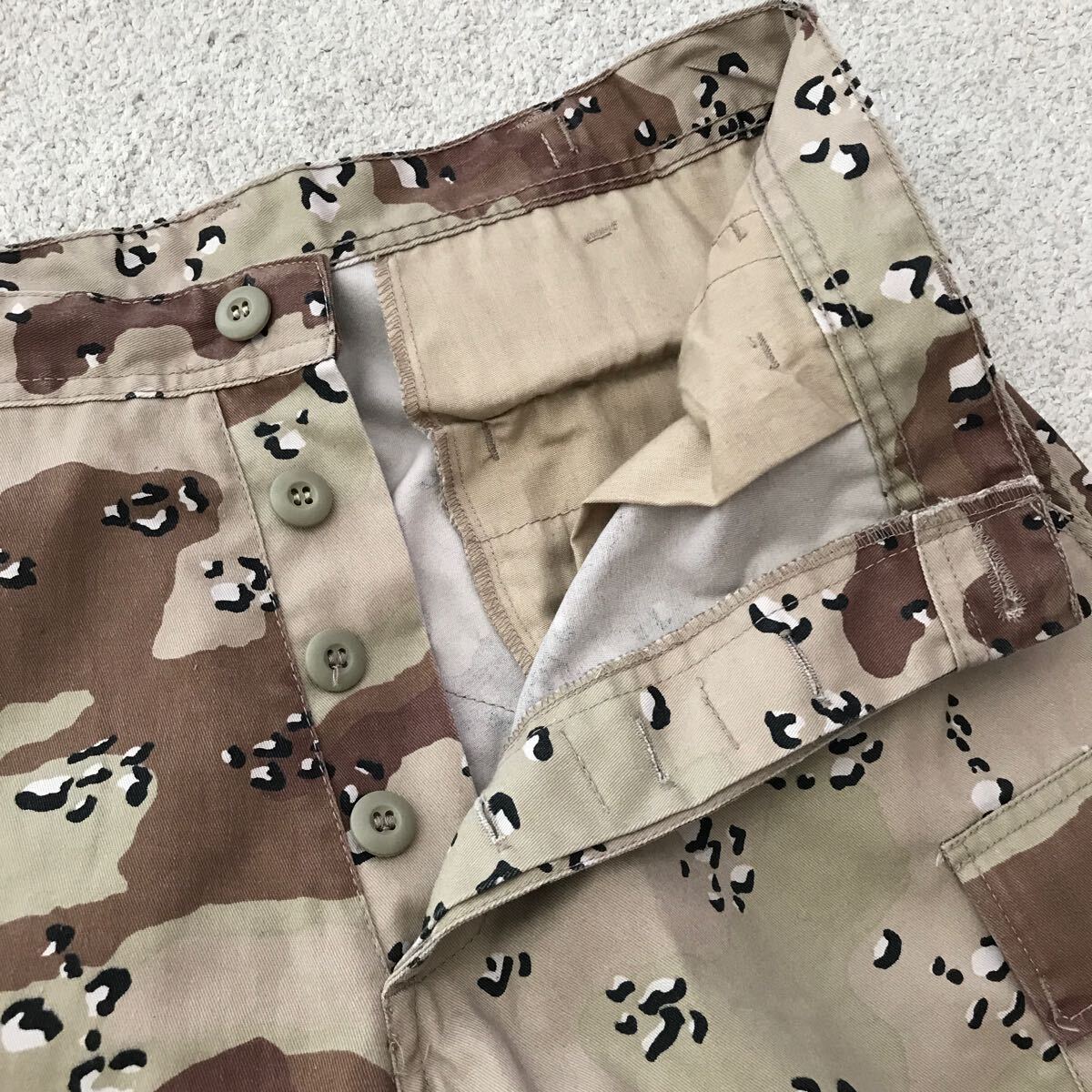 ROTHCO ロスコ 6C デザート カモ チョコチップ BDU カーゴパンツ 迷彩 6ポケット ミリタリー CARGO PANTS M-R MEDIUM-REGULAR 米軍タイプ_画像3