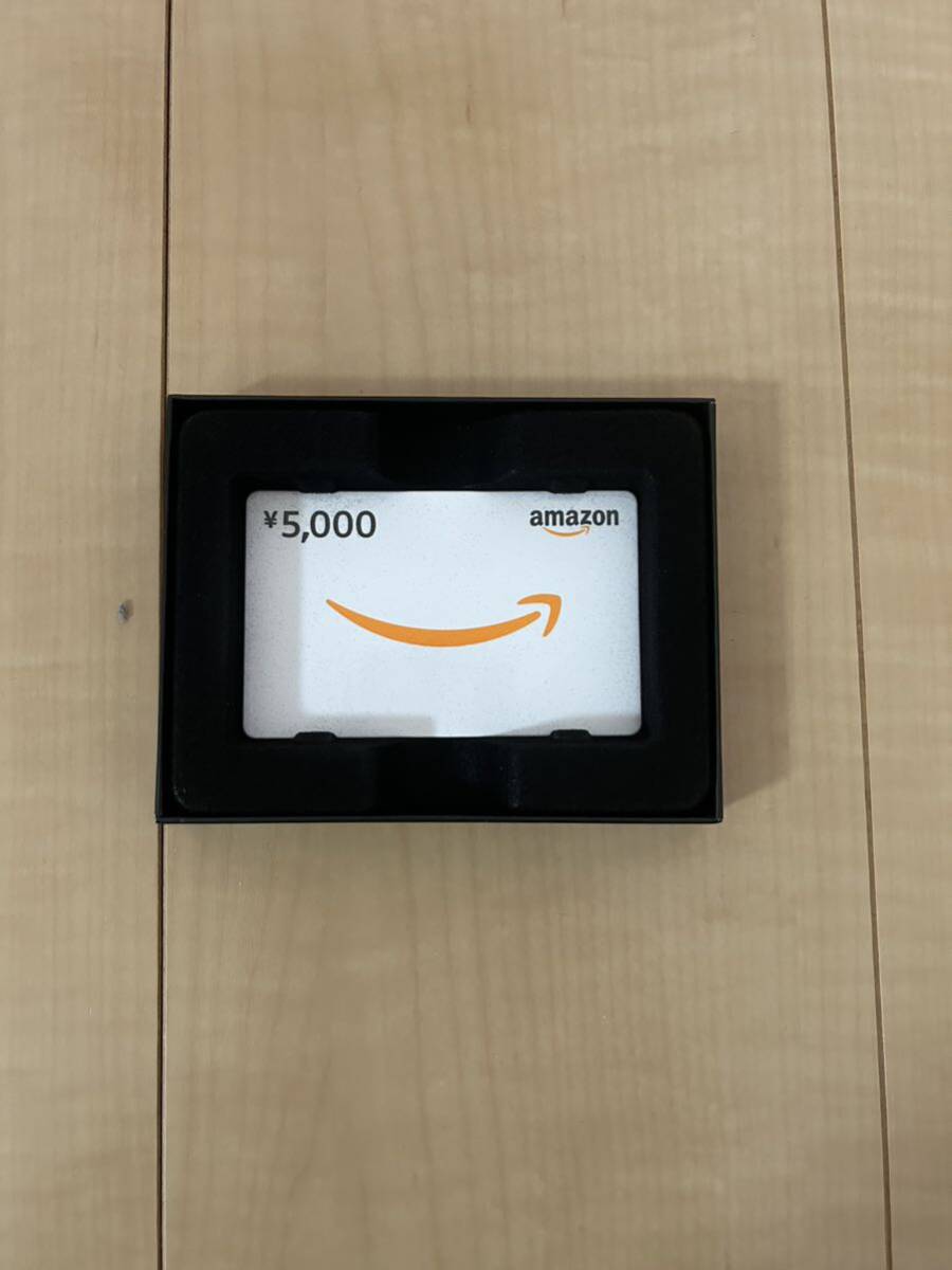 未使用品　Amazonギフトカード　ボックスタイプ_画像1