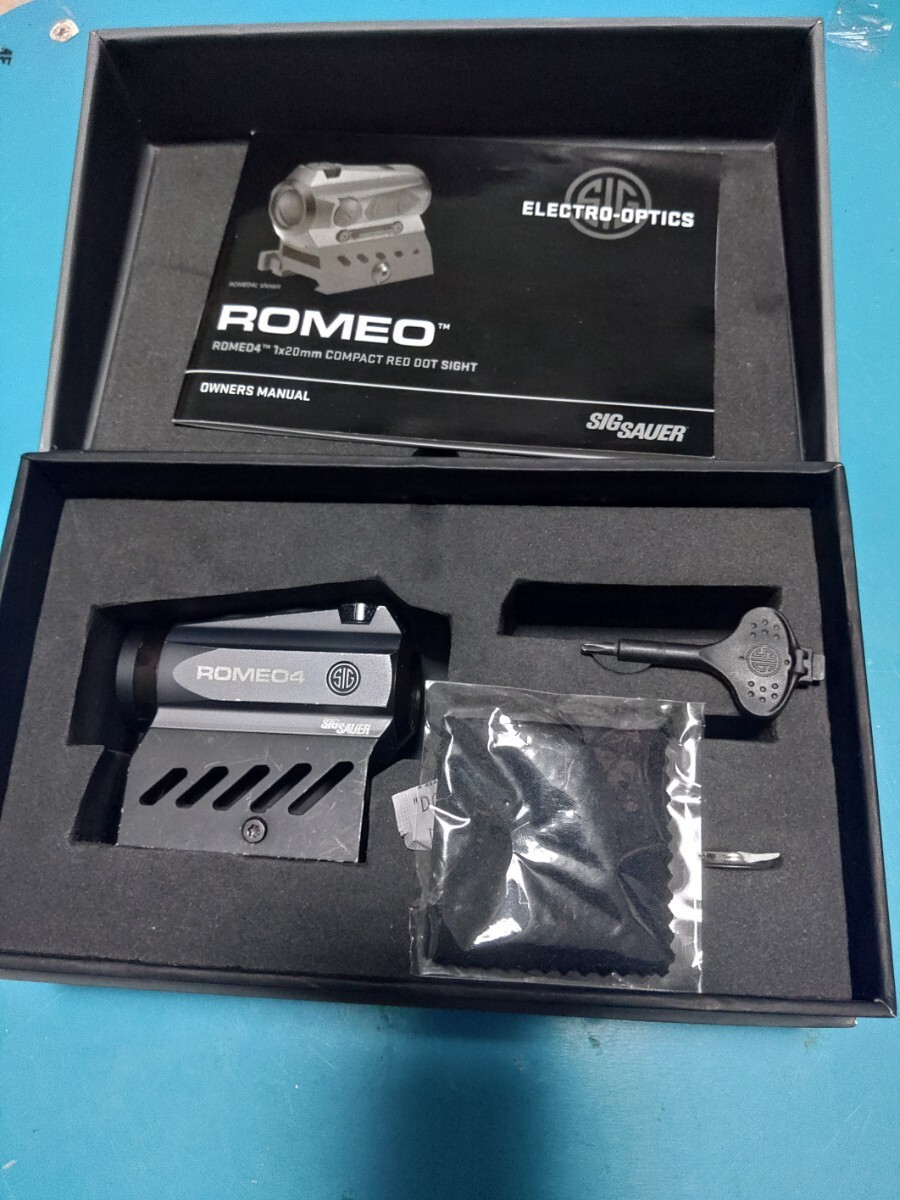 ジャンク SIG SAUER ROMEO4 実物 ドットサイトの画像2