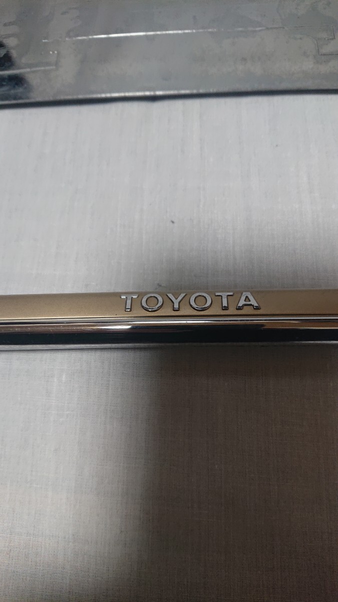  Toyota genuine number frame / number plate ( front and back set )