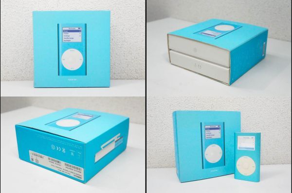 Apple アップル iPod MINI アイポッド ミニ M9802J ブルー 水色 A1051　動作確認済み！ A428